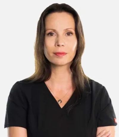 Portrait of Elena Rusyn, founder of Amplicell Medical